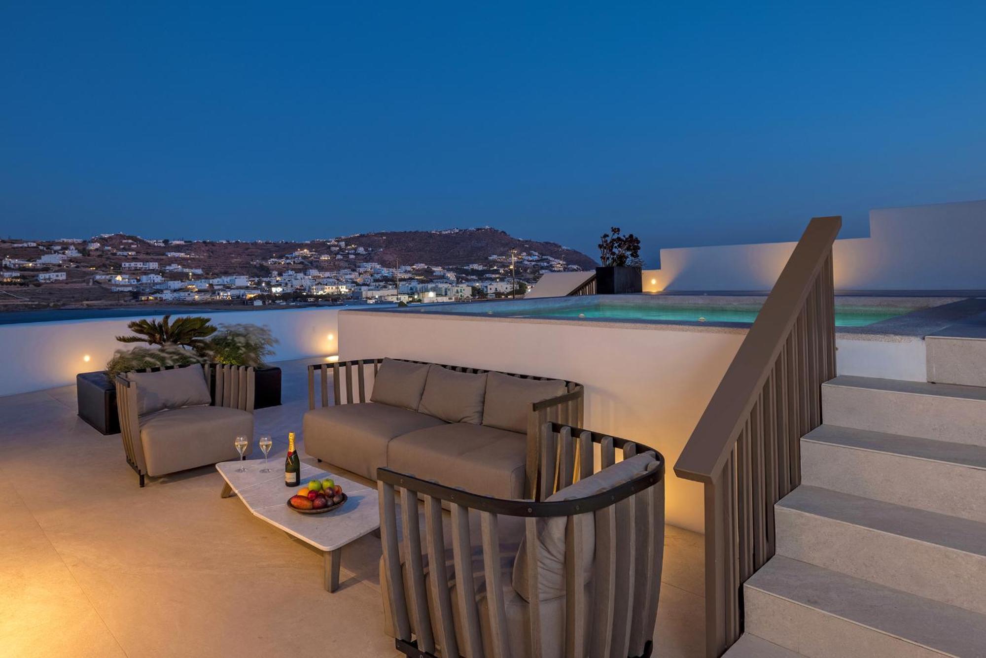 Aeonic Suites And Spa Mykonos Town Exterior foto