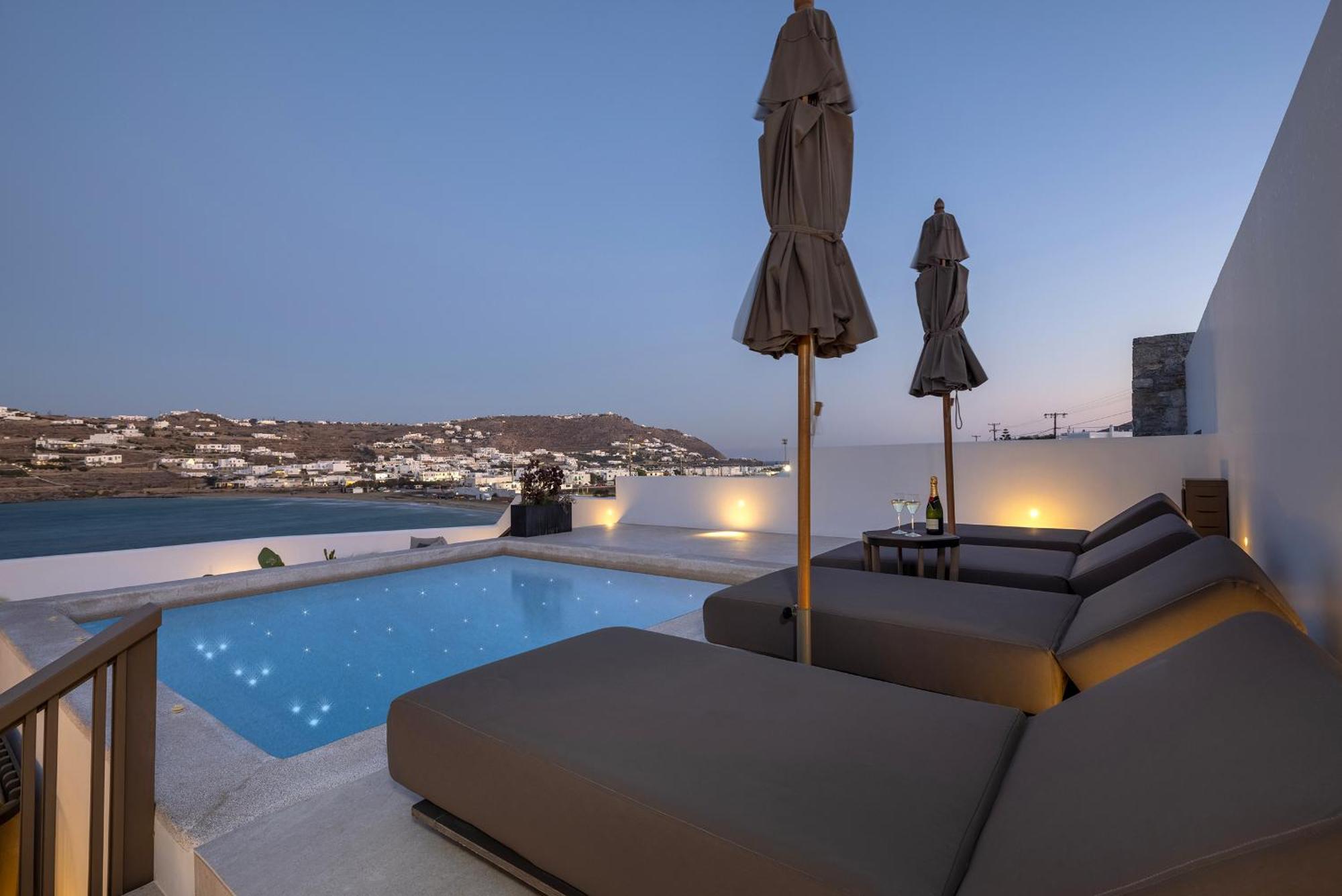 Aeonic Suites And Spa Mykonos Town Exterior foto