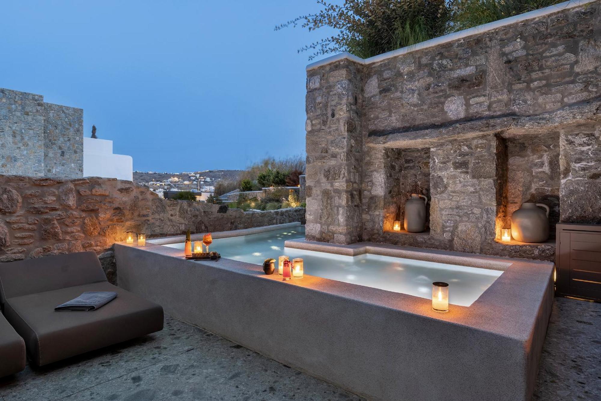 Aeonic Suites And Spa Mykonos Town Exterior foto