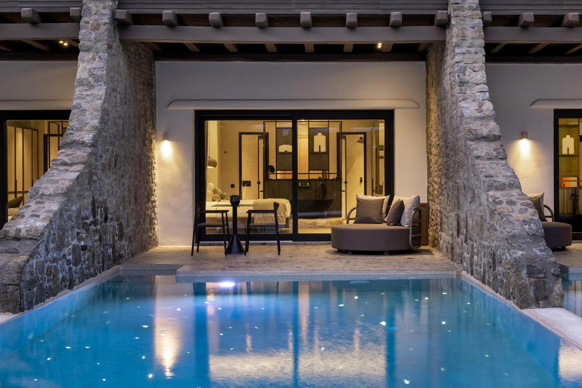 Aeonic Suites And Spa Mykonos Town Exterior foto