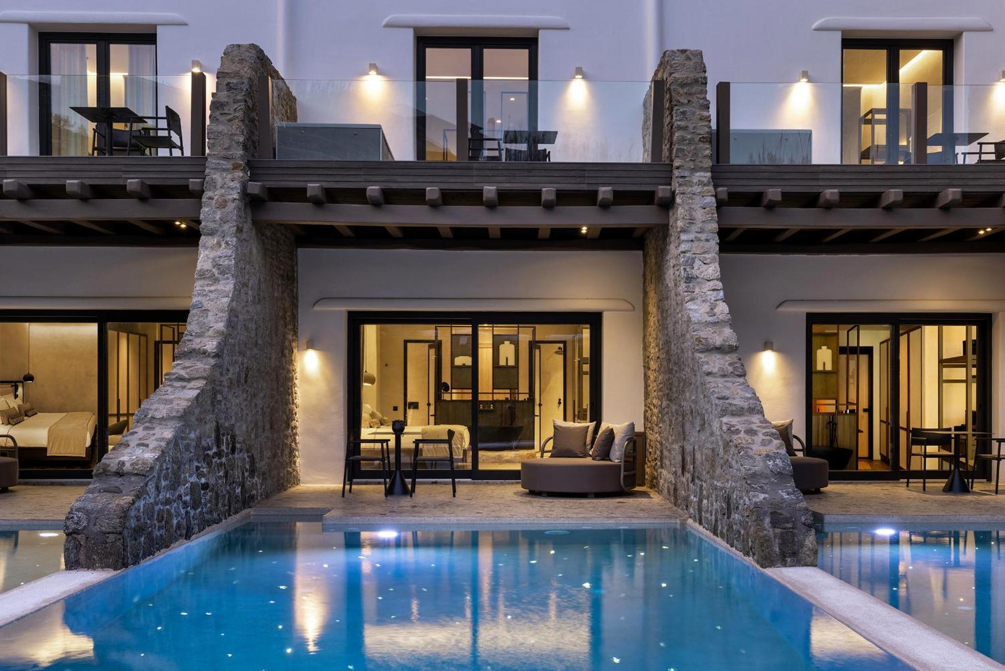 Aeonic Suites And Spa Mykonos Town Exterior foto