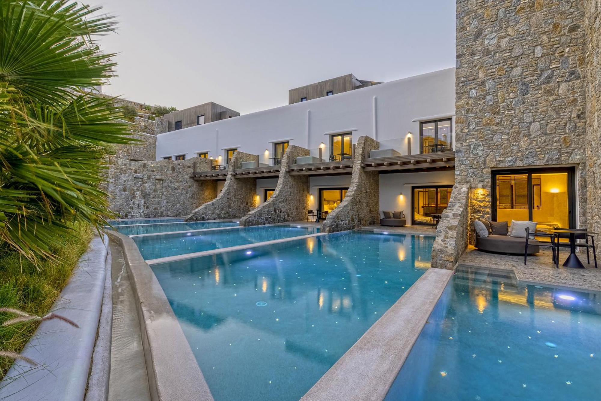 Aeonic Suites And Spa Mykonos Town Exterior foto